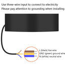 2 LEDs Garden Aluminum Double Head Wall Light(White Light)