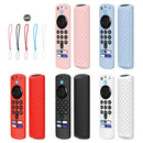 2 PCS Silicone Shell For Alexa Voice Remote 3rd Gen&TV Stick 3rd Gen(Black)