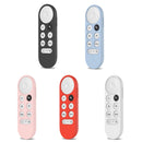 2 PCS Silicone Protective Shell for Google Chromecast 2020 Remote Control(Red)