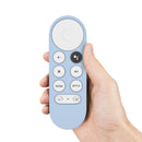 2 PCS Silicone Protective Shell for Google Chromecast 2020 Remote Control(White)