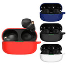 2 PCS Silicone Earphone Protective Case For Sony WF-1000XM4(Deep Blue)
