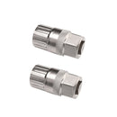2 PCS BG-2103 Bicycle Installation Disassembly Small Flywheel Sleeve(Silver)