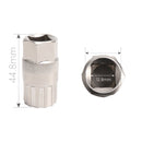 2 PCS BG-2103 Bicycle Installation Disassembly Small Flywheel Sleeve(Silver)