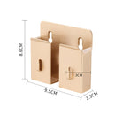 SD-050 Wall Aluminum Alloy Mobile Phone Holder(Gold)