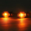 1 Pair Motorcycle Steering Lamp Small Shark LED Highlight(MK-100)