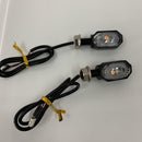 1 Pair MK-099 LED Motorcycle Steering Light Signal Lamp(Small Elliptical)