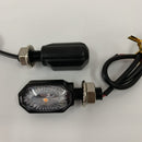1 Pair MK-099 LED Motorcycle Steering Light Signal Lamp(Small Elliptical)