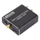 YP018 Digital To Analog Audio Converter Host+USB Cable+Fiber Optic Cable+Coaxial Cable