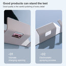 2 PCS Punch-Free Wall-Mounted Rack Mobile Phone Charging Holder(Blue)