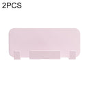 2 PCS Punch-Free Wall-Mounted Rack Mobile Phone Charging Holder(Pink)
