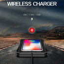 C7 Car Navigation 2 In 1 Multi-Function Non-Slip Pad Wireless Charger(Black)