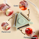 2 PCS 3 in 1 Peeler Vegetable And Fruit Peeler(Blue)