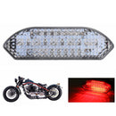 MK-285 Motorcycle LED Taillight Plate Light(Without Stand Black Cover)
