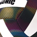 MILACHIC Fluorescent Volleyball No.5 PU Machine Stitched Volleyball(6931 Colorful )