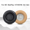 1 Pair Genuine Leather Sponge Earmuffs For BO BeoPlay H7 / H9 / H9i 3rd(Apricot)