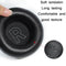 1 Pair Genuine Leather Sponge Earmuffs For BO BeoPlay H7 / H9 / H9i 3rd(Black)