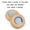 1 Pair Genuine Leather Sponge Earmuffs For BO BeoPlay H7 / H9 / H9i 3rd(Apricot)