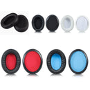 1 Pair Sponge Headphone Covers For Audio-Technica ATH-AR5BT / AR5iS(Black+Red)