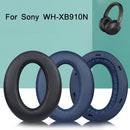 1 Pair Protein Skin Sponge Earphone Cover For Sony WH-XB910N(Black)