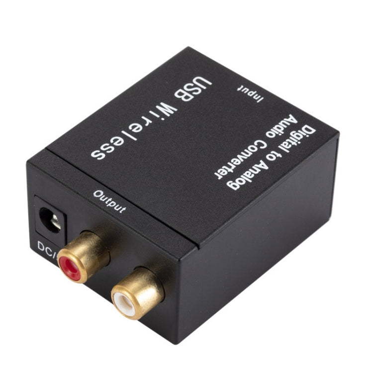 YP028 Bluetooth Digital To Analog Audio Converter, Specification: Host+USB Cable+Fiber Optic Cable