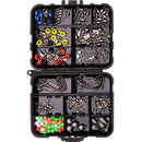 165 PCS / Set Road Squid Hook Accessories Set(026 Black Box)