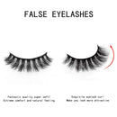 ShiDiShangPin 5 Pairs Mink Fake Eyelashes With Tweezers(G601)