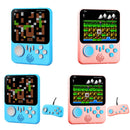 G7 3.5 inch Ultra-thin Handheld Game Console Built-in 666 Games, Style: Single (Blue)