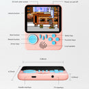 G7 3.5 inch Ultra-thin Handheld Game Console Built-in 666 Games, Style: Single (Blue)