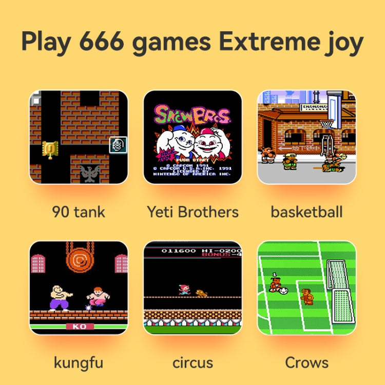 G7 3.5 inch Ultra-thin Handheld Game Console Built-in 666 Games, Style: Single (Blue)