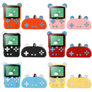 I50 999 in 1 Children Cat Ears Handheld Game Console, Style: Doubles (Orange)