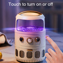 ZH278 Photocatalyst Mosquito Killer Lamp Inhalation Electric Shock Mosquito Killer Lamp(Cream Color)