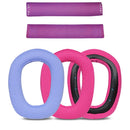 1 Pair Sponge Earmuff Headrest Pad For Logitech G435, Color: Purple Earmuffs