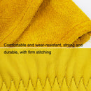 1 Pair JJ-GD305 Genuine Leather Stab-Resistant Cut-proof Garden Gloves, Size: S