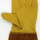 1 Pair JJ-GD305 Genuine Leather Stab-Resistant Cut-proof Garden Gloves, Size: S