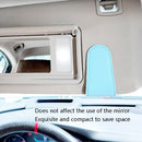 2 PCS Car Sun Visor Glasses Clip Ticket Storage Clip(Pink)