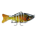 2 PCS PROBEROS HS001 10cm 15.5g Road Sub-Fish Bait Plastic Hard Bait(A)