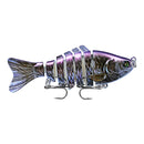 2 PCS PROBEROS HS001 10cm 15.5g Road Sub-Fish Bait Plastic Hard Bait(B)