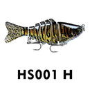 2 PCS PROBEROS HS001 10cm 15.5g Road Sub-Fish Bait Plastic Hard Bait(H)