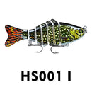 2 PCS PROBEROS HS001 10cm 15.5g Road Sub-Fish Bait Plastic Hard Bait(I)