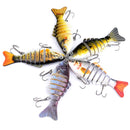 2 PCS PROBEROS HS001 10cm 15.5g Road Sub-Fish Bait Plastic Hard Bait(Q)
