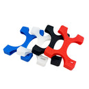 2 PCS Mobile Hard Drive Silicone Protective Case For Seagate 4 / 5T (Black)