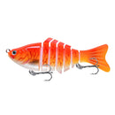 2 PCS PROBEROS HS066 10cm 15.5g Sea Fishing Simulation Road Sub-Bait(A)