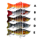 2 PCS PROBEROS HS066 10cm 15.5g Sea Fishing Simulation Road Sub-Bait(B)