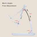 Mobile Phone Tablet Desktop Stand Gravity Retractable Adjustable Bracket, Color: Plastic Black