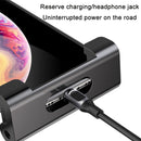 PB-45B Car Rear Aluminum Alloy Telescopic Mobile Phone Holder(Black Color Box)