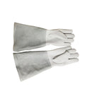 1 Pair JJ-GD301 Genuine Leather Garden Cut-Resistant Long Safety Gloves, Size: L