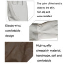 1 Pair JJ-GD301 Genuine Leather Garden Cut-Resistant Long Safety Gloves, Size: L