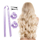 TZ403-1-1 5 In 1 Lazy EVA No Hot Foam Curler(Warm Yellow)