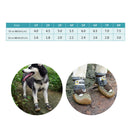 4 PCS / Set HCPET Dog Shoes Breathable Net Dog Shoes, Size: No.6 6.5cm(Red)