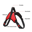 K9 Dog Adjustable Chest Strap, Size: XL(Breathable Red)